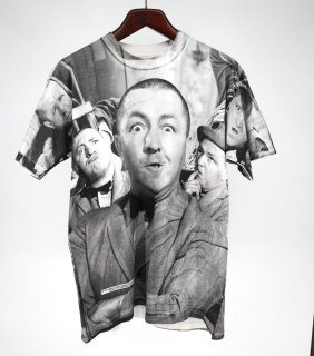  90's FRUIT OF THE LOOM The Three Stooges Curly Howard ꡼ϥ Ф羭  ǥ ǲ ࡼӡ T / XL