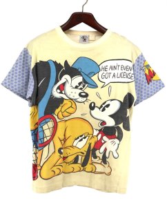  90s MICKEY&CO. Disney ǥˡ 饯 µڤؤ ץ  T / M