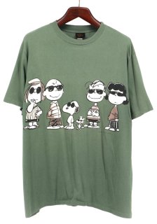 . 90s USA CHANGES  ̡ԡ PEANUTS ᥤ󥭥饯 󥰥륹ƥå T / XL