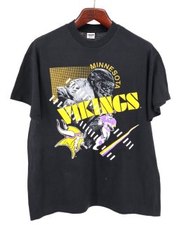  90s USA TRENCH VIKINGS Х󥰥 NFL ե 󥰥륹ƥå ץ T / XL