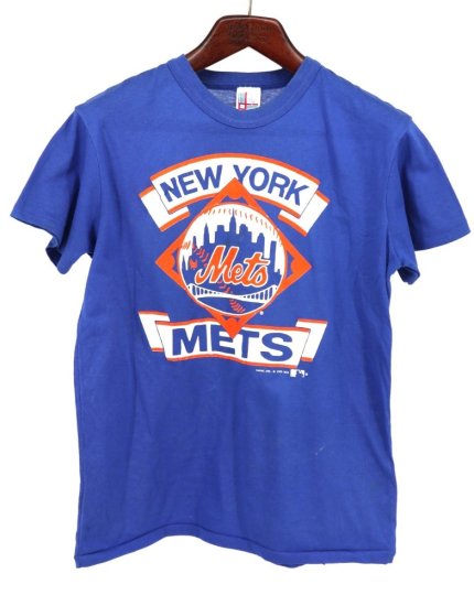 古着 80’s NEW YORK METS ニューヨーク・メッツ MLB メジャーリーグ スポーツ シングルステッチ Tシャツ / メンズXL -  DAIGO'S ONLINE SHOP