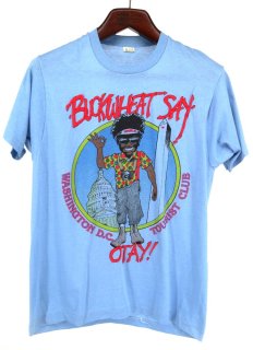  80s SCREEN STARS BUCKWHEAT SAY OTAY WASHINGTON D.C. TOURIST CLUB ȯˢץ ӥơ ٥˥ T / L