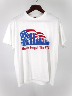  00's NEVER FORGET THE WTC ɥȥ졼ɥ󥿡 T / XL