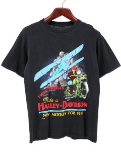  90's HARLEY DAVIDSON ϡ졼ӥåɥ FUN WEAR µ ȥץ T / M