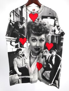  90's  I Love Lucy 륷롦ܡ ɥ ࡼӡ Ƚץ ե T / XL