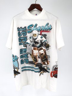  90's NHL ۥå SAN JOSE SHARKS 㡼 󥰥륹ƥå ץ ԥ / XL