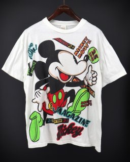  90's DISNEY ǥˡ MICKEY MOUSE ߥåޥ ξ1 Ƚץ ӥå ԥ / XXL