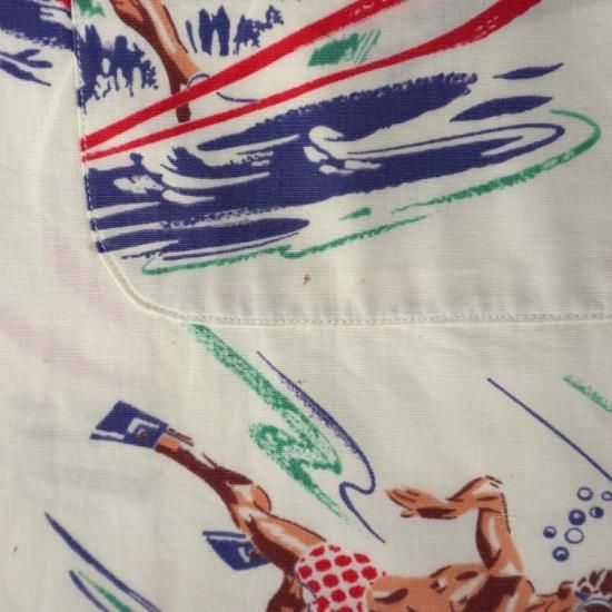 40s MCGREGOR USA製 アロハシャツ 筆記体タグ MCGREGOR 40s MCGREGOR USA製 アロハシャツ 筆記体タグ
