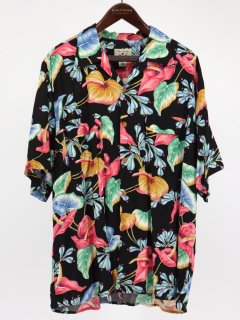  80~90s HAWAII REYN SPOONER 쥤󥹥סʡ 롼ץ顼 եå  ϥ磻 ϥ / XL