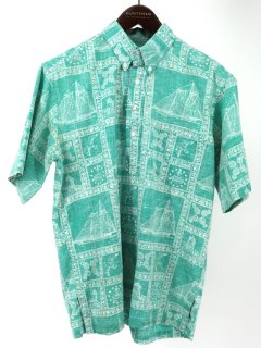  80s HAWAII reyn spooner 쥤󥹥סʡ ̵ ӥơ ܥ ϡեܥ ϥ磻 Ⱦµ ϥ