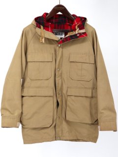  70's USA  Woolrich å ӥơ ֥󥱥åȥ饤ʡ ޥƥѡ /XS