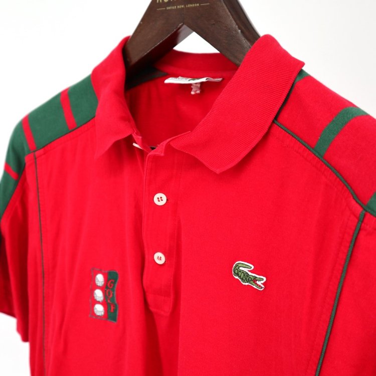 古着 70's フランス製 CHEMISE LACOSTE ラコステ 文字ワニ ビンテージ ポロシャツ / 4(メンズS~M相当) - DAIGO'S  ONLINE SHOP