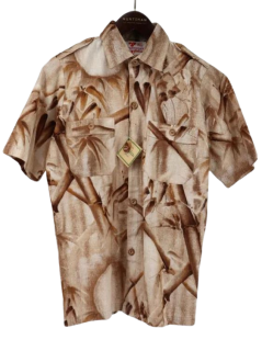  70's ϥ磻 Sears HAWAIIAN fashions  ӥơ ݡå  ϥ磻󥷥 ϥ / S