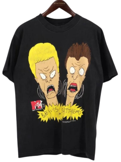  90's STANLEY DESANTIS MTV BEAVIS AND BUTT-HEAD ӡХ&Хåȥإå ץT / M~L