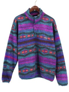  90's ޥ Patagonia ѥ˥  ʥåT ץ륪С ͥƥ  ե꡼㥱å