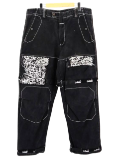  90's Marithe Francois Girbaud ޥƥե󥽥兩ܡ Shuttle Pants ȥѥ ǥ˥ / W36