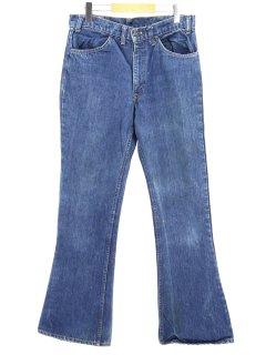  70's Levi's 646-0217 BELL BOTTOMS ե쥢 󥸥 ⡼e 42talon ҥåԡ ӥơ ǥ˥ѥ / W31