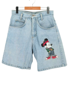  90s MICKEY UNLIMITED Disney ǥˡ ߥå ǥ˥ 硼ȥѥ / S