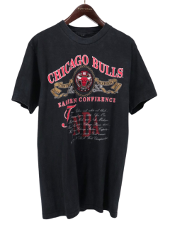  90s NUTMEG ʥĥᥰ CHICAGO BULLS ֥륺 NBA إӡ 󥰥륹ƥå T / L