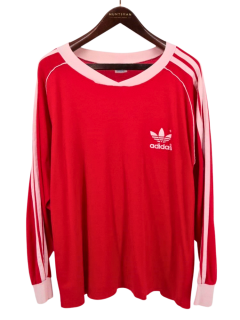  80s adidas ǥ ӥơ ꡼ȥ饤ץ ʥХ 17 å ॷ Ĺµ å / XL