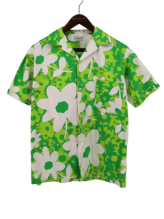  60s HONOLULU Kuulei SPORTSWEAR ӥơ ܥ  ץ󥫥顼 ϥ磻 ϥ / M~L