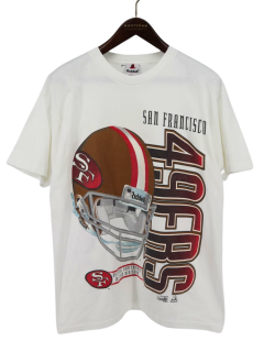  90s USA Riddell SAN FRANCISCO 49ERS NFL ӥåץ 󥰥륹ƥå T / L