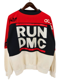  80s adidas ǥ RUN DMC ӥơ ɥȥե HIPHOP 쥢 RAP å  åȥ / M