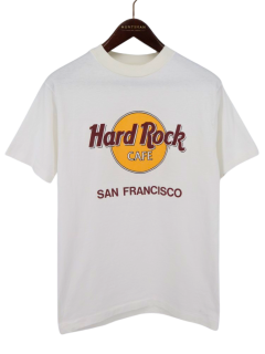  90s USA Hard Rock CAFE ϡɥåե SAN FRANCISCO ե󥷥 󥰥륹ƥå T / M