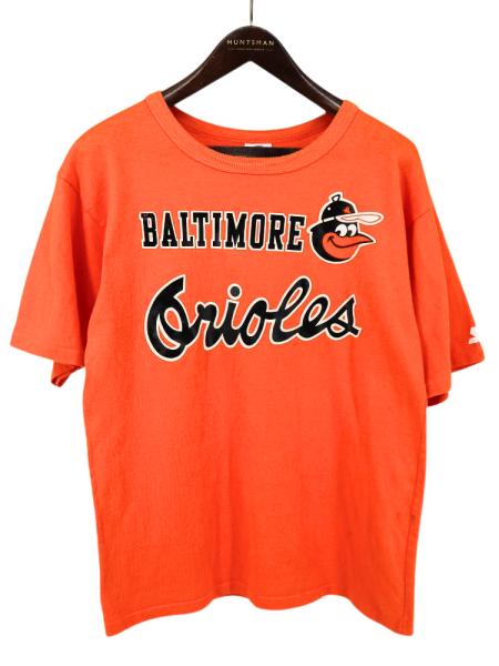  90s USA STARTER  ĥ Baltimore Orioles ܥ⥢ꥪ륺 MLB ᥸㡼 OLDLOGO T / L