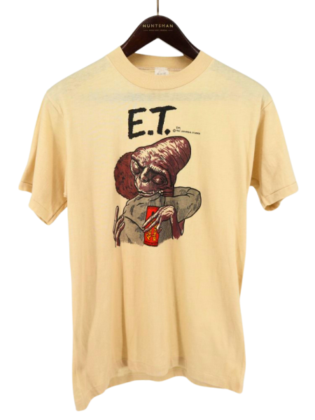  80's USA E.T. ӥơ UNIVERSAL STUDIOS ˥С륹 1982 SF ǲ ࡼӡ եå T / M