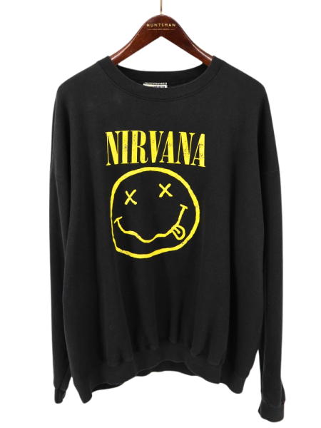  90s USA Lee ꡼ NIRVANA ˥ Kurt Cobain ȡС ޥץ åȥ / XL