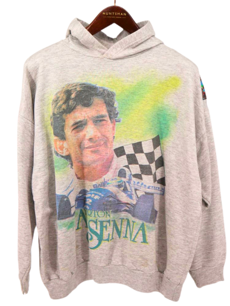  90s ITALY TURBO GADGET AYRTON SENNA ȥ󡦥 F1 Racing 졼 եȥץ ѡ / L