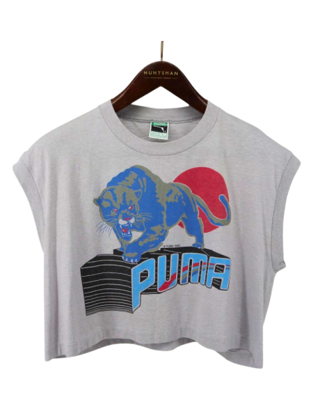  80s USA PUMA ס ӥơ ӥåץ 󥰥륹ƥå Ρ꡼ åץɥ / L