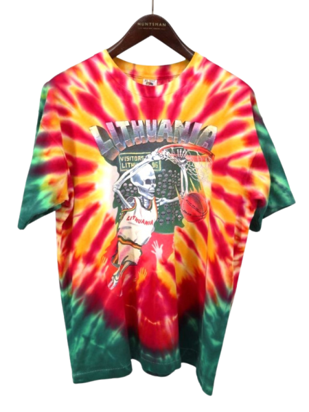  90s USA FRUIT OF THE LOOM ե롼ĥ֥롼 LITHANIA grateful dead greg speirs  T / XL