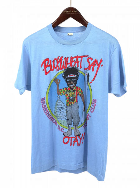  80s SCREEN STARS BUCKWHEAT SAY OTAY WASHINGTON D.C. TOURIST CLUB ȯˢץ ӥơ ٥˥ T / L