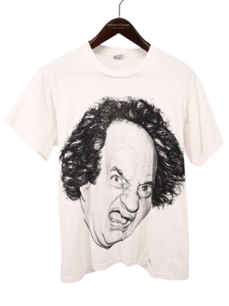  90s USA The Three Stooges Larry Fine ꡼ե Ф羭  ǥ ǲ ࡼӡ ե T / XL