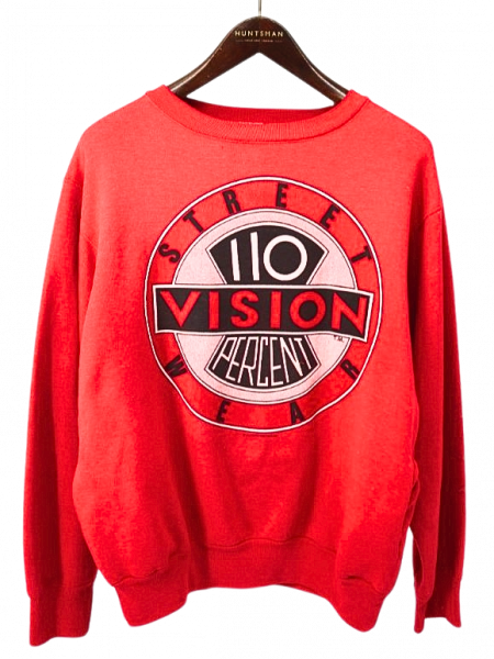  80s VISION STREET WEAR 110PERCENT 1987  ȥ꡼ȥ ӥơ ξ̥ץ OLD åȥ / M