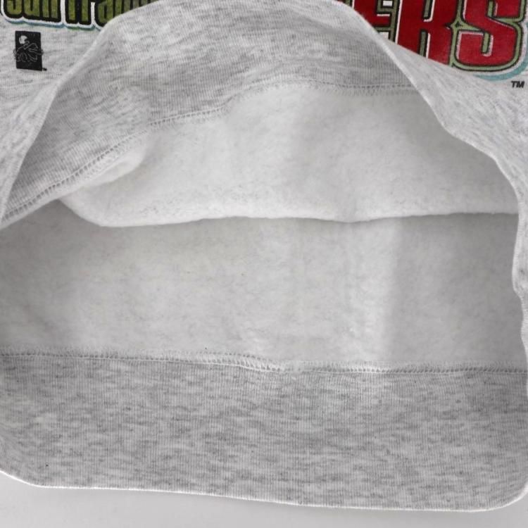 【90s USA製】SAN FRANCISCO 49ERS スウェット　グレー San Francisco 49ers 90s Logo 7 Gray Crewneck Sweatshirt Size