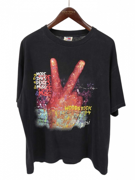  90s Woodstock  Pepsi åɥȥå ڥץ 1994 ե ξ̥ץ å Х T / XL