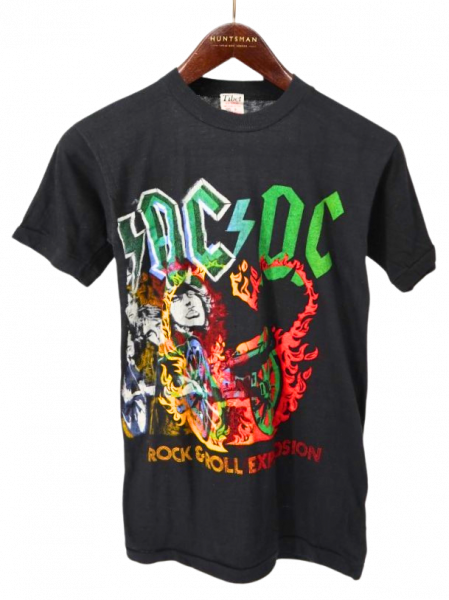  80's Tibet ѥ AC/DC ξԾ ӥơ 󥰥륹ƥå ˤ å ᥿ Х T / S