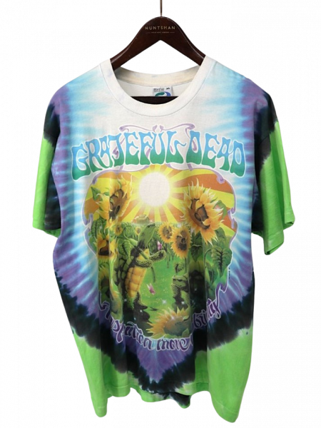  90s USA LIQUID BLUE ꥭåɥ֥롼 Grateful Dead 쥤ȥե롦ǥå Summer Tour1995  å Х T / XL