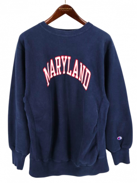  80s USA Champion ԥ REVERSE WEAVE ȥꥳ ӥơ MARYLAND µ å åȥȥ졼ʡ / XL