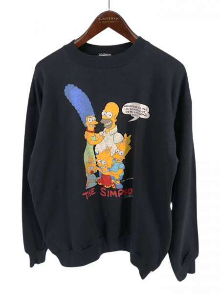  90's USA THE SIMPSONS ץ SSI 롼ͥå ˥ 饯 ץ åȥ / XL