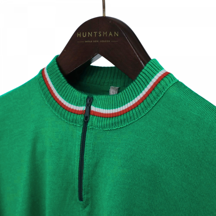 古着 80's イタリア製 Castelli カステリ ハーフジップ サイクル