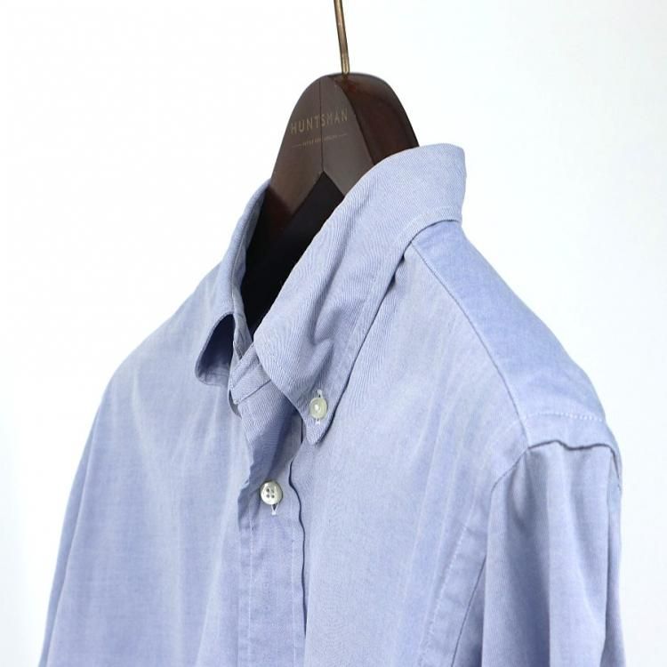 【未使用品】ブルックスブラザース ボタンダウンシャツ 青タグ M 古着 90-00s USA製 Brooks Brothers Makers 8ボタン 100