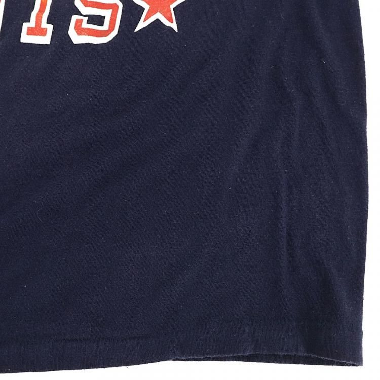✅️ USA製 ビンテージ NFL ジャイアンツ Tシャツ 総柄 アメフト L 古着 80's USA製 LOGO7 NFL ニューヨークジャイアンツ NEW YORK