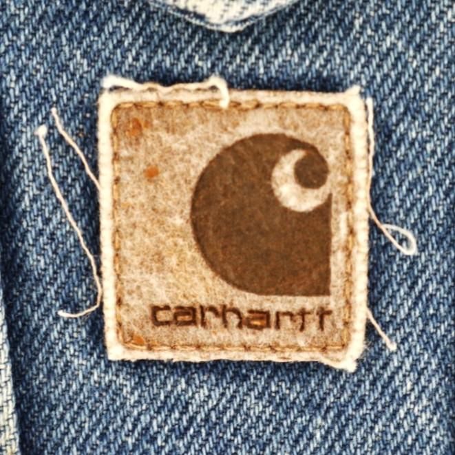80s90s USA製 Carhartt 星タグ ユニオンタグ付 ビンテージ希少 80s90s
