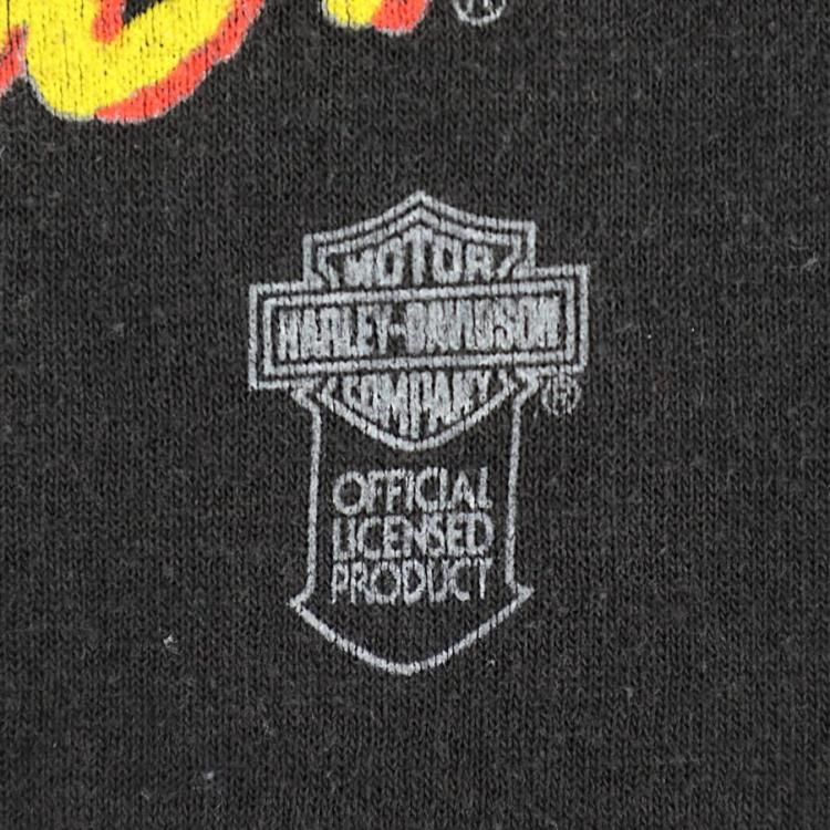 Harley-Davidson イーグルプリント Tシャツ 1990年製 古着 90's HARLEY DAVIDSON ハーレーダビッドソン イーグル バイク