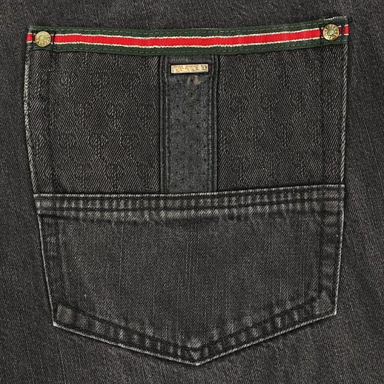 pellepelle　ペレペレ　ブラックデニムベスト　XXLサイズ　刺繍ロゴ　黒 DJドリームス - pelle pelle ペレペレ 通販｜Yahoo!ショッピング