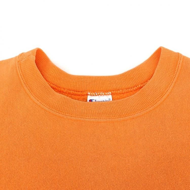 [雰囲気◎]Champion Reverse Weave オレンジ Lサイズ Champion(チャンピオン) 90's REVERSE WEAVE SWEATSHIRT